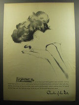 1957 Charles of the Ritz Velvet Foam Advertisement - £14.54 GBP