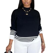 HTD Women's Crew Neck Long Sleeve Casual Pullover Sweater Rose Red Size XL - $341.44 MXN HTD Women's Crew Neck Long Sleeve Casual Pullover Sweater Rose Red Size XL - $341.44 MXN