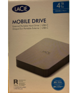 LaCie - STLP4000400 - 4TB External Hard Drive Portable - Moon Silver - $299.95