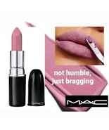 MAC Lustreglass NOT HUMBLE JUST BRAGGING Medium Pink Lipstick Shine Fini... - $9,199.60 MXN
