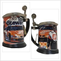 TONY STEWART Nascar Stein #20 Collector Tankard 2002 Joe Gibbs Racing Mug Cup - £23.00 GBP