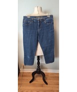 Michael Kors Blue Capri Jeans Womens Size 6 - $18.56