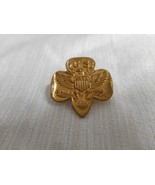 Girl Scout Trefoil Membership Lapel Pin 1940-1979 Type 5 Traditional - £5.49 GBP