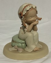 VTG Enesco Memories Of Yesterday “Wherever I Am, I’m Dreaming Of You” Figurine - £9.88 GBP