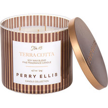 Perry Ellis Terracotta By Perry Ellis Scented Candle 14.5 Oz - £16.08 GBP