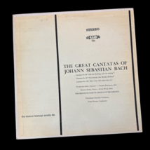 Bach LP Vinyl Record Album MHS 516 The Great Cantatas of Johann Sebastia... - $9.00
