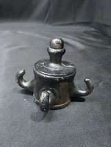 Old Cast Iron Clothes Line Pole Cap Coat Rack Finial Architectural Salvage - $750.67 MXN