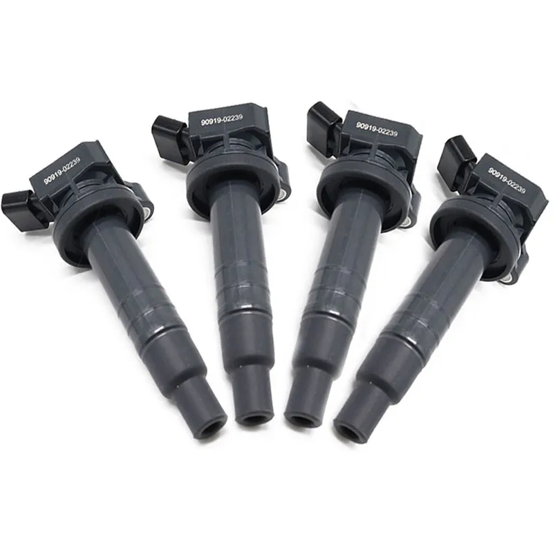 4PCS Ignition Coil 90919-02239 for Toyota Corolla Celica for Chevy Prizm... - £94.06 GBP