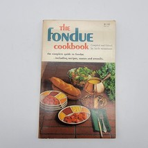 The Fondue Cookbook Complete Guide Beth Merriman 1969 Vintage - £7.09 GBP