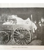 1904 The Dead On Wagon Cart CFD Chicago Iroquois Theater Fire Disaster D... - $39.99