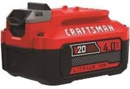 Lithium Ion Cordless Power Equipment Battery, 20-Volt Max,, Hours, Craft... - $63.92