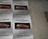 2007 Dodge Caliber Service Atelier Réparation Manuel Set OEM Mopar Livre - £103.99 GBP