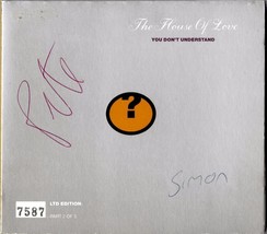 The House Of Love - You Don&#39;t Understand 1992 Uk Autographed Cd Digipak HOLCD72 - £15.01 GBP