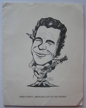 Hoyt Axton 1981 Vintage 4 Fan Club Newsletters Drawing Art FanFair Count... - $40.38 CAD