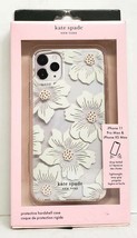 NOB Kate Spade HardShell Case for Apple iPhone 11Pro Max/ XS MAX Hollyhock Clear - £13.88 GBP