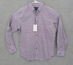 Robert Graham Shirt Lassen Mens SZ M Tailored Fit Multicolor Button Down... - $69.99