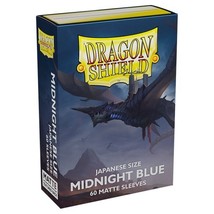 Arcane Tinmen Deck Protector: Dragon Shield: Japanese: Matte: Midnight Blue (60) - £9.60 GBP