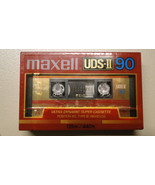 MAXELL UDS-II 90 GOLD SERIES HIGH POSITION TYPE II BLANK CASSETTE TAPE J... - $42.89 CAD