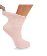 AWS/American Made Diabetic Ankle Socks with Non-Binding Top and Seamless... - £10.11 GBP