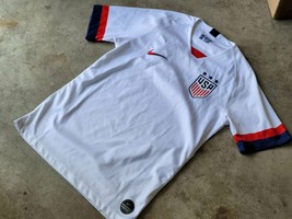 Nike Team USA Stadium White/Red Home Soccer Jersey Women size S - $79.48