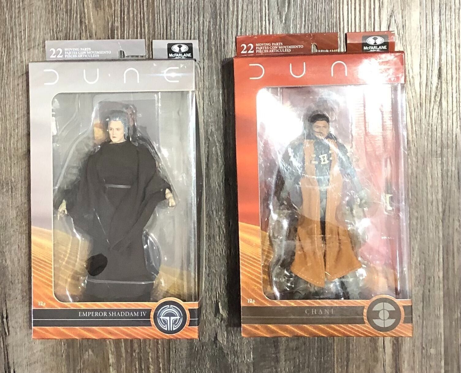 McFarlane DUNE Sealed Figure LOT Emperor Shaddam IV & Chani New - $18.49