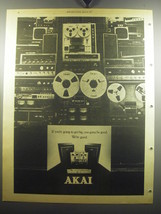 1975 Akai Stereo Components Ad - If you&#39;re going to get big, you gotta be good - £14.61 GBP