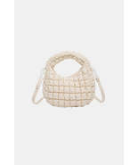 Quilted Puffy Removable Strap Crossbody Bag - $39.28 CAD