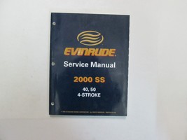 2000 Evinrude Ss 40 50 4 Tempi Servizio Riparazione Negozio Manuale 787061 - £15.93 GBP