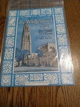 The Whiffenpoof Song Vintage 1936 Song Book Sheet Music Piano and Guitar Chords - £14.03 GBP