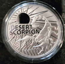 2022 Desert Scorpion Royal Australian Mint 1oz .999 Silver BU Limited Mintage - £33.53 GBP