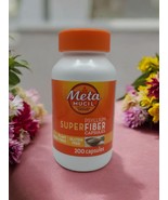 Metamucil SuperFiber Psyllium Capsules Gluten Free Plant Based 200Ct Exp... - $17.81