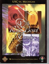 2004 Rose Bowl Game Program Usc Michigan Rare Vhtf - £42.60 GBP