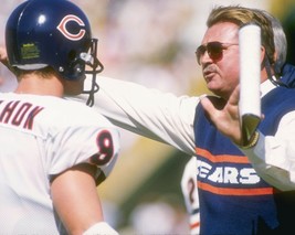 Mike Ditka &amp; Jim Mc Mahon 8X10 Photo Chicago Bears Picture Nfl Football Sideline - £3.88 GBP