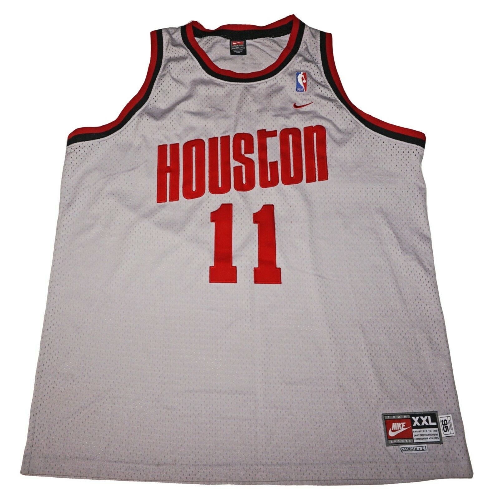 Primary image for Yao Ming #11 Houston Rockets Swingman Vintage Nike Jersey XXL - Gray Men XXLarge