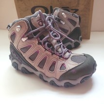 OBOZ Sawtooth II Mid Waterproof HIking Boots Violet Pewter Women&#39;s Sz 6 New - $125.77