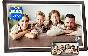 Dual-Wifi 21.5-Inch Digital Photo Frame - Smart Large Fhd Digital Pictur... - $555.99