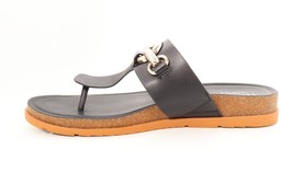 Franco Sarto Brielle  Wedges Sandals Thong Black Size 10 ($) - $108.90