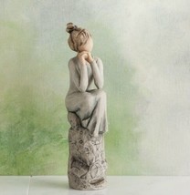 Patience Figure Sculpture Hand Painting Willow Tree By Susan Lordi - £77.41 GBP