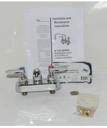 T&S B1115LN Workboard Faucet Wall Mount 4 Inch Centers Wall Mount Less Nozzle - $110.99