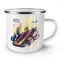 Cassette Play Rock Music NEW Enamel Tea Mug 10 oz | Wellcoda - £17.88 GBP
