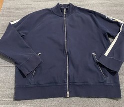 RLX Track Jacket Mens M Blue Ralph Lauren Full Zip Track Jacket Golf - $38.80