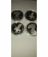 THE 2022 SILVER 1OZ AMERICAN EAGLE/ EXQUISITE/  free SHIPPING  - $1,539.98 MXN