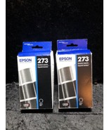 2 Pack Epson 273 (T273020) Ink Cartridge - Black- EXP 06/24 - $13.55 CAD