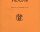 Clay Resources of Louisiana: Test Data and Evaluation of Miscellaneous C... - $12.99