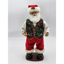 Rockin&#39; Around The Christmas Tree 17&quot; Santa Christmas Fantasy 1999 No Ad... - $32.99