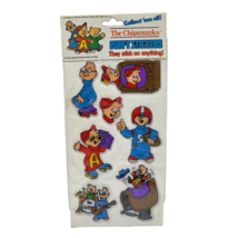 VINTAGE 1983 THE CHIPMUNKS PUFFY STICKERS NEW SEALED ALVIN SIMON THEODORE - $13.54