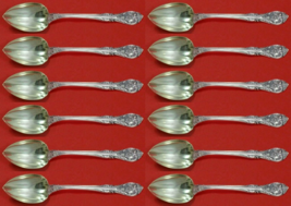 King Edward by Gorham Sterling Grapefruit Spoon Custom Set 12 pcs Fluted 6" - €680,48 EUR