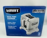 Hart HGCG021VNM 20V 3Amp Dual Port Charger, Under 1Hr Charge, New, 2.0Ah - $47.95