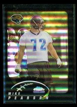 2002 Topps Chrome Black Refractor 10/100 Mike Pearson #225 Rookie RC Jaguars - $4.94