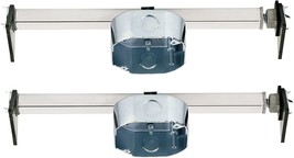 Ciata Lighting Saf - T-Brace For Ceiling Fans, 3 Teeth, Twist And Lock - 2 Pack - £51.14 GBP